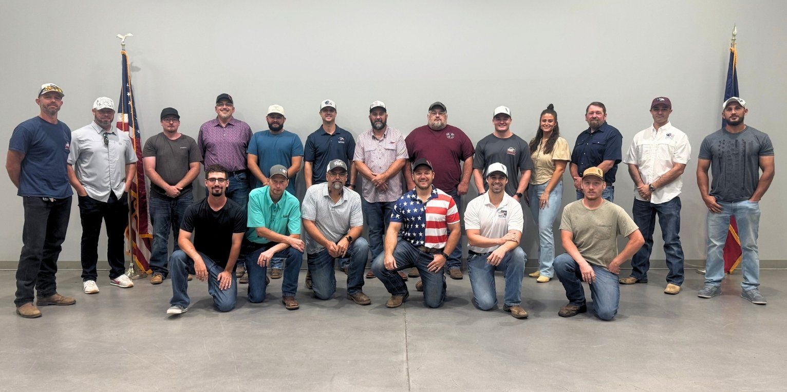 The Rig Safe Solutions team joining Buffalo Power Solutions at the Magnolia, Texas shop
