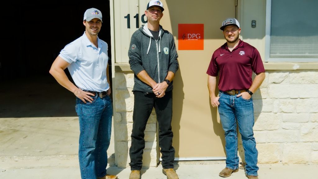 Buffalo Power Solutions and Divine Power Group team at DPG headquarters in New Braunfels, Texas